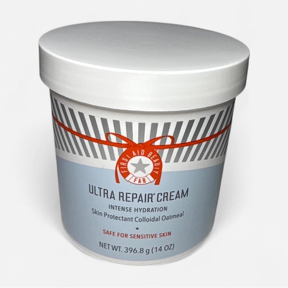 First Aid Beauty Ultra Repair Cream Intense Hydration Face and Body Moisturizer